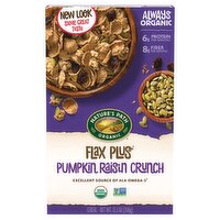 Nature's Path Flax Plus Pumpkin Raisin Crunch Cereal, 12.3 oz