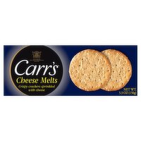 Carr's Cheese Melts Crispy Crackers Sprinkled with Cheese, 5.3 oz