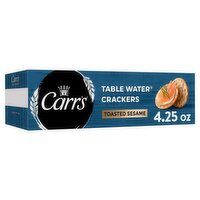Carr's Toasted Sesame Table Water Crackers, 4.5 oz