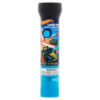 Hot Wheels Blue Raspberry Laser Pop Candy & Laser Image, 0.71 oz