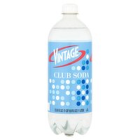 Vintage Club Soda, 33.8 fl oz, 33 Fluid ounce