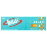 Vintage Mandarin Orange Seltzer, 12 fl oz, 12 count