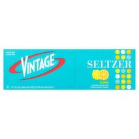 Vintage Lemon Seltzer, 12 fl oz, 12 count