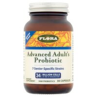 Flora Advanced Adult's Probiotic Dietary Supplement, 30 count