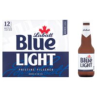 Labatt Blue Pristine Pilsener Light Beer, 11.5 fl oz, 12 count