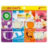 Air Wick Scented Oil Refills, 4 count, 2.69 fl oz