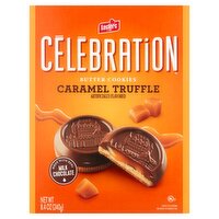 Leclerc Celebration Caramel Truffle Butter Cookies, 8.4 oz