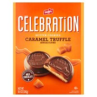 Leclerc Celebration Caramel Truffle Butter Cookies, 8.4 oz