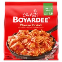 Chef Boyardee Cheese Ravioli Family Size, 40 oz