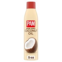 Pam Non-GMO Coconut Oil No-Stick Cooking Spray, 5 oz, 5 Ounce