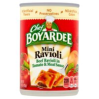 Chef Boyardee Mini Beef Ravioli, 15 oz