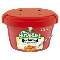 Chef Boyardee Beefaroni Pasta in Tomato and Meat Sauce, 7.5 oz, 7.5 Ounce