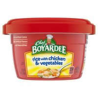 Chef Boyardee Rice with Chicken & Vegetables, 7.25 oz, 7.25 Ounce