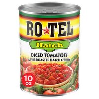 Ro-Tel Diced Tomatoes & Fire Roasted Hatch Chilies, 10 oz, 10 Ounce