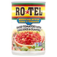 Ro-Tel Mexican Style Lime & Cilantro Diced Tomatoes, 10 oz