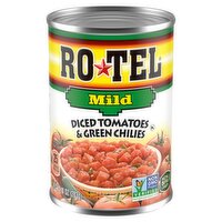 Rotel Mild Diced Tomatoes & Green Chilies, 10 oz, 10 Ounce