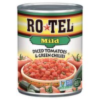 Rotel Rotel Mild Diced Tomatoes & Green Chilies, 10 oz, 10 Ounce 