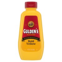 Gulden's Bold Yellow Mustard, 12 oz