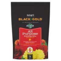 Sun Gro Horticulture Black Gold All Purpose Potting Mix, 8 qt