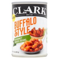 Clark Buffalo Style Flavored Gourmet Baked Beans, 15 oz