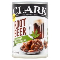 Clark Root Beer Flavored Gourmet Baked Beans, 15 oz