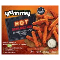 Yummy Hot Chicken Breast Fries, 20.8 oz