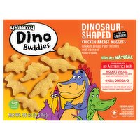 Yummy Dino Buddies The Original Dinosaur-Shaped Chicken Breast Nuggets, 56 oz, 56 Ounce