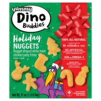 Yummy Dino Buddies Holiday Nuggets, 21 oz