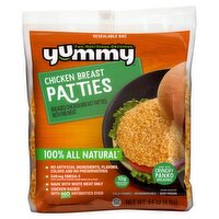 Yummy Chicken Breast Patties, 64 oz