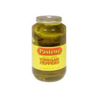 Pastene Vinegar Peppers - Sweet Green, 32 oz