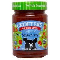 Crofter's Just Fruit Organic Strawberry Spread, 10 oz