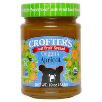 Crofter's Just Fruit Organic Apricot Spread, 10 oz