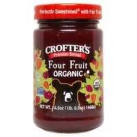 Crofter's Organic Four Fruit Premium Spread, 16.5 oz