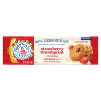 Voortman Bakery Strawberry Thumbprint Cookies Limited Edition, 7.93 oz