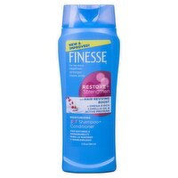 Finesse Moisturizing 2 in 1 Shampoo + Conditioner 13 fl oz, 13 Fluid ounce