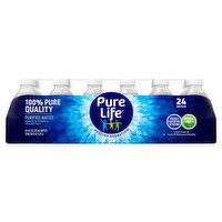 Pure Life Purified Water, 8 fl oz, 24 count, 192 Fluid ounce