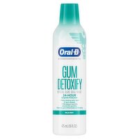 Oral-B Gum Detoxify Mouthwash Special Care Oral Rinse, 475 mL (16 fl oz)