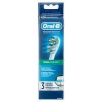 Oral-B Dual Clean Replacement Brush Heads, 3 count