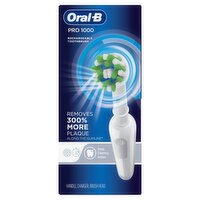 Oral-B Pro 1000 White Rechargeable Toothbrush