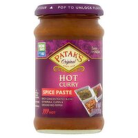 Patak's Original Hot Curry Spice Paste, 10 oz, 10 Ounce