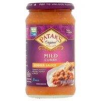 Patak's Original Mild Curry Simmer Sauce, 15 oz, 14.5 Ounce