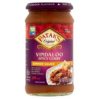 Patak's Original Vindaloo Spicy Curry Simmer Sauce, 15 oz