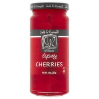 Sable & Rosenfeld Whiskey Tipsy Cherries, 10 oz