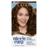 Clairol Nice'n Easy 5G Medium Golden Brown Permanent Hair Color, 1 application