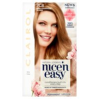 Clairol New York Nice'n Easy Dark Champagne Blonde 7CB Permanent Haircolor, 1 application