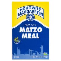 Horowitz Margareten Matzo Meal, 12 oz