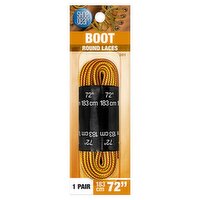 Shoe Gear 72'' Boot Round Laces, 1 pair