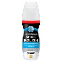 Shoe Gear White Premium Liquid Shoe Polish, 2.5 fl oz