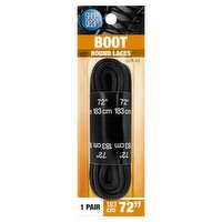 Shoe Gear 72'' Boot Round Laces, 1 pair