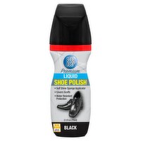 Shoe Gear Premium Liquid Black Shoe Polish, 2.5 fl oz